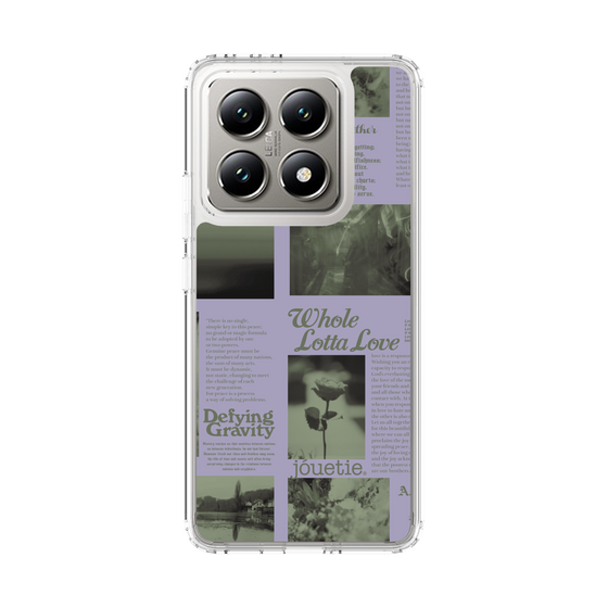 Slim Protection Case［ jouetie - Newspaper ］