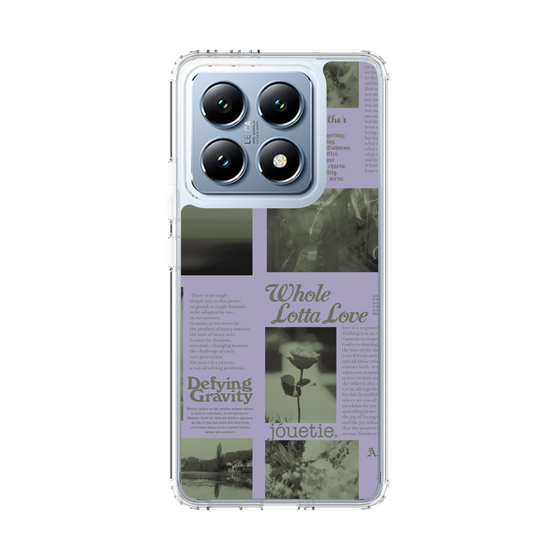 Slim Protection Case［ jouetie - Newspaper ］