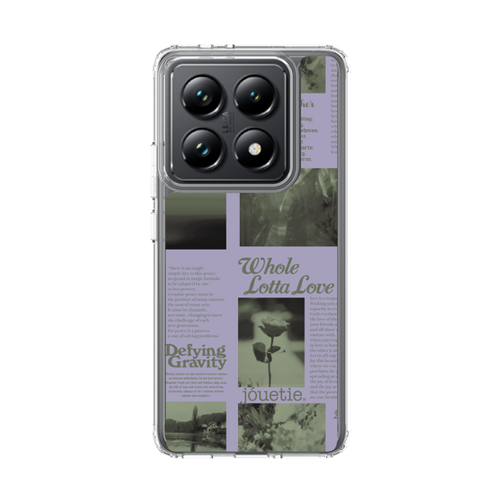 Slim Protection Case［ jouetie - Newspaper ］