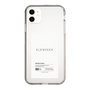 Slim Protection Case［ ELENDEEK - Logo Sticker - White ］