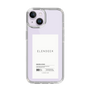 Slim Protection Case［ ELENDEEK - Logo Sticker - White ］