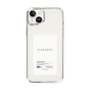 Slim Protection Case［ ELENDEEK - Logo Sticker - White ］