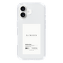Slim Protection Case［ ELENDEEK - Logo Sticker - White ］