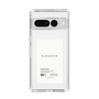Slim Protection Case［ ELENDEEK - Logo Sticker - White ］