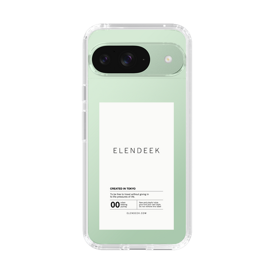 Slim Protection Case［ ELENDEEK - Logo Sticker - White ］