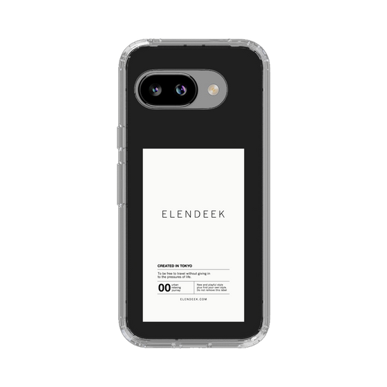 Slim Protection Case［ ELENDEEK - Logo Sticker - White ］