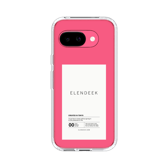 Slim Protection Case［ ELENDEEK - Logo Sticker - White ］