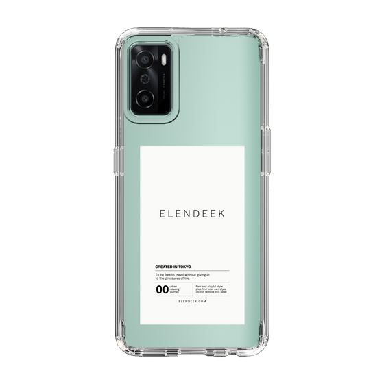 Slim Protection Case［ ELENDEEK - Logo Sticker - White ］