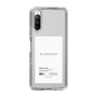 Slim Protection Case［ ELENDEEK - Logo Sticker - White ］