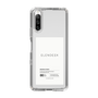 Slim Protection Case［ ELENDEEK - Logo Sticker - White ］