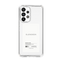 Slim Protection Case［ ELENDEEK - Logo Sticker - White ］