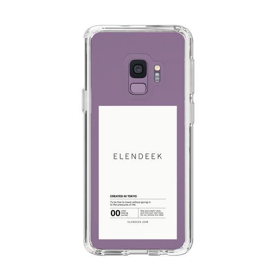 Slim Protection Case［ ELENDEEK - Logo Sticker - White ］