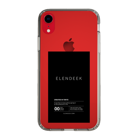 Slim Protection Case［ ELENDEEK - Logo Sticker - Black ］