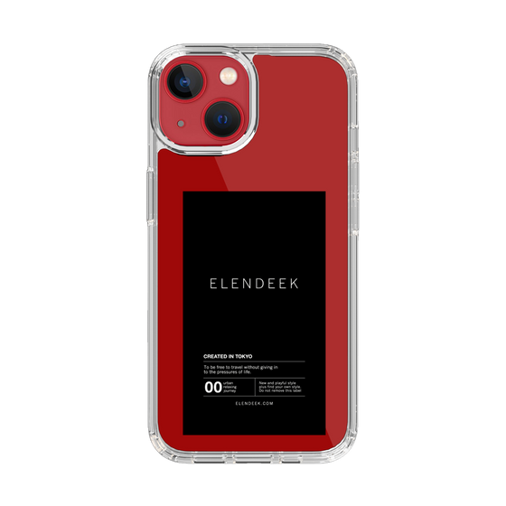 Slim Protection Case［ ELENDEEK - Logo Sticker - Black ］