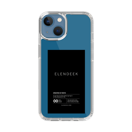 Slim Protection Case［ ELENDEEK - Logo Sticker - Black ］