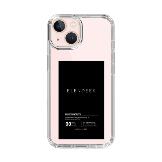 Slim Protection Case［ ELENDEEK - Logo Sticker - Black ］