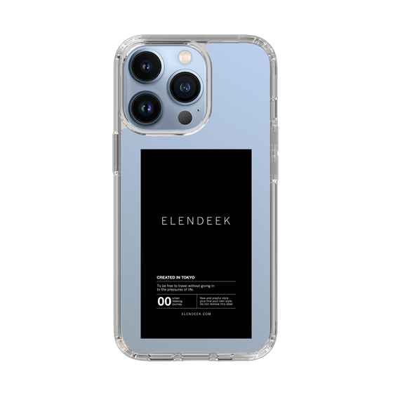 Slim Protection Case［ ELENDEEK - Logo Sticker - Black ］
