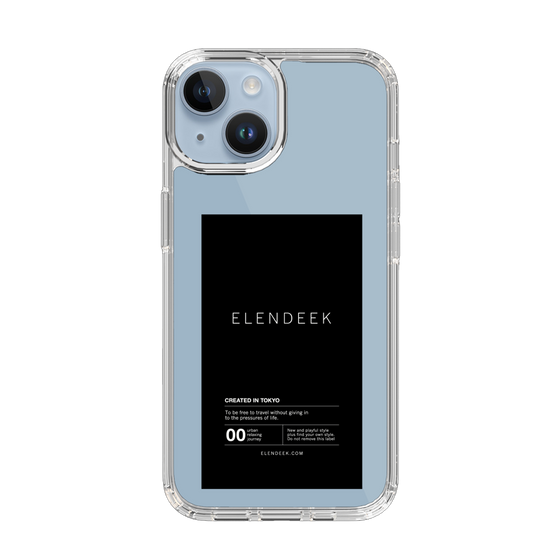 Slim Protection Case［ ELENDEEK - Logo Sticker - Black ］