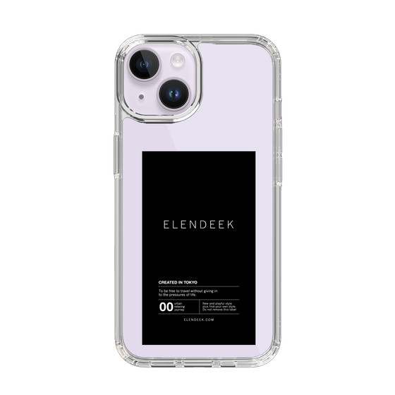 Slim Protection Case［ ELENDEEK - Logo Sticker - Black ］