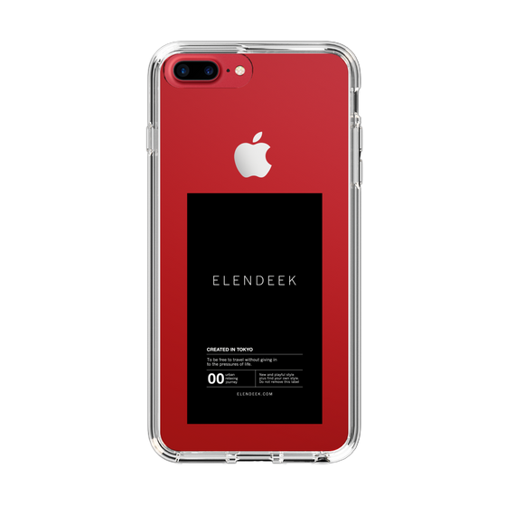 Slim Protection Case［ ELENDEEK - Logo Sticker - Black ］