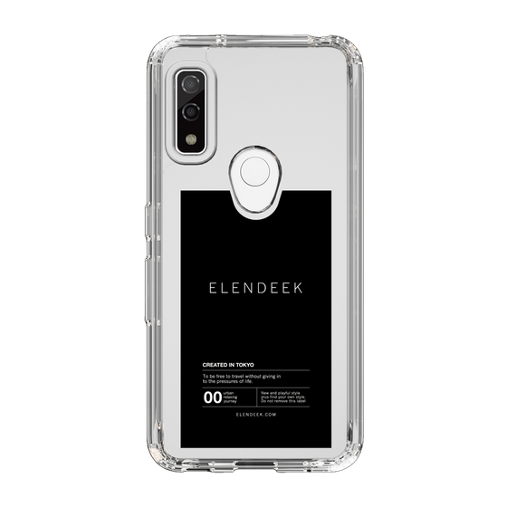 Slim Protection Case［ ELENDEEK - Logo Sticker - Black ］