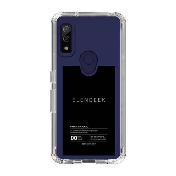 Slim Protection Case［ ELENDEEK - Logo Sticker - Black ］