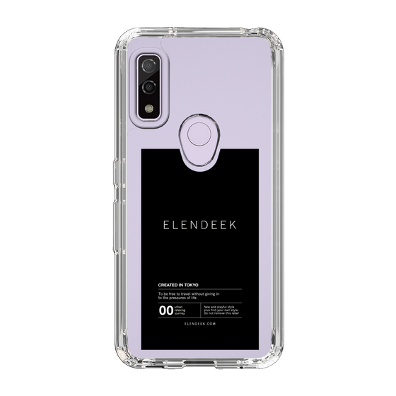 Slim Protection Case［ ELENDEEK - Logo Sticker - Black ］