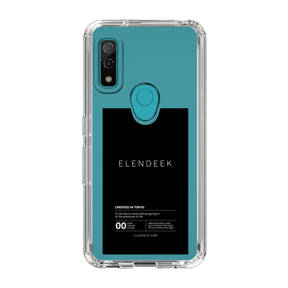 Slim Protection Case［ ELENDEEK - Logo Sticker - Black ］
