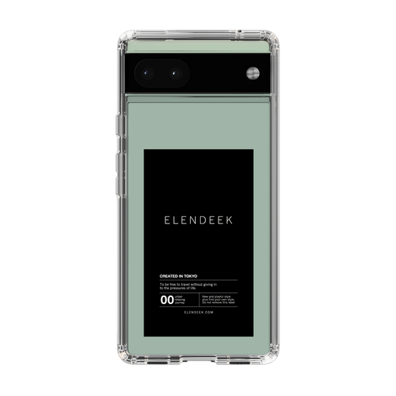 Slim Protection Case［ ELENDEEK - Logo Sticker - Black ］