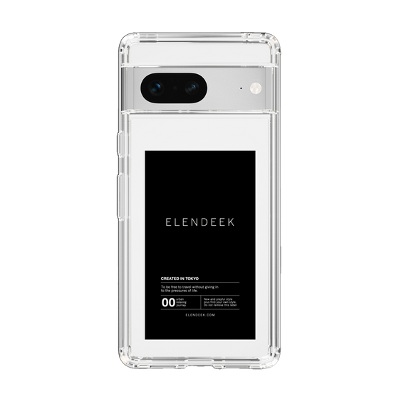 Slim Protection Case［ ELENDEEK - Logo Sticker - Black ］
