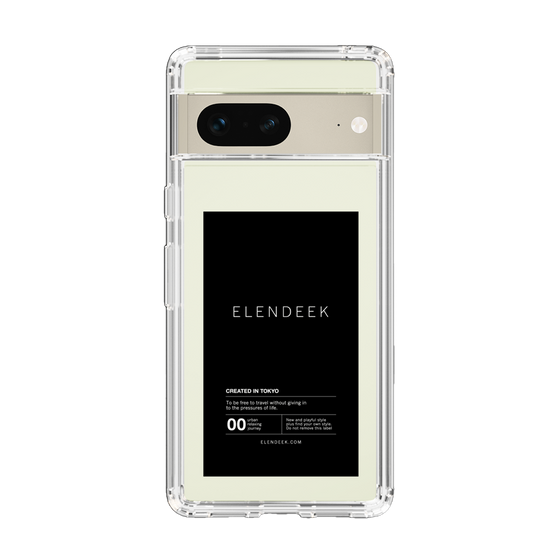 Slim Protection Case［ ELENDEEK - Logo Sticker - Black ］