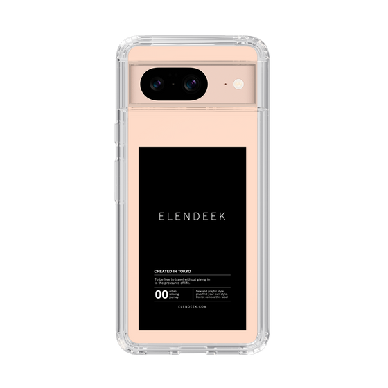 Slim Protection Case［ ELENDEEK - Logo Sticker - Black ］