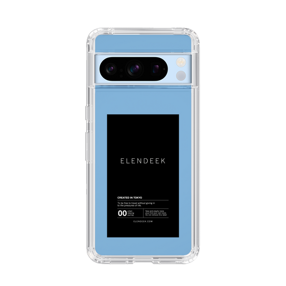 Slim Protection Case［ ELENDEEK - Logo Sticker - Black ］