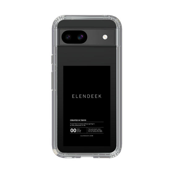 Slim Protection Case［ ELENDEEK - Logo Sticker - Black ］