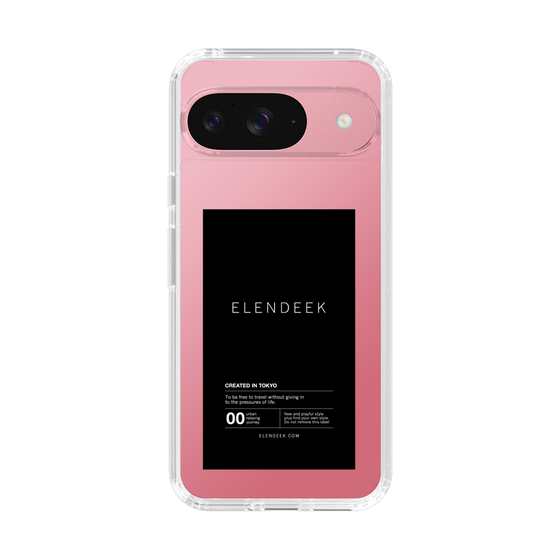 Slim Protection Case［ ELENDEEK - Logo Sticker - Black ］
