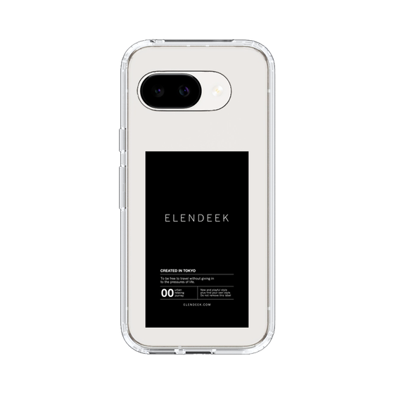 Slim Protection Case［ ELENDEEK - Logo Sticker - Black ］