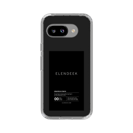 Slim Protection Case［ ELENDEEK - Logo Sticker - Black ］