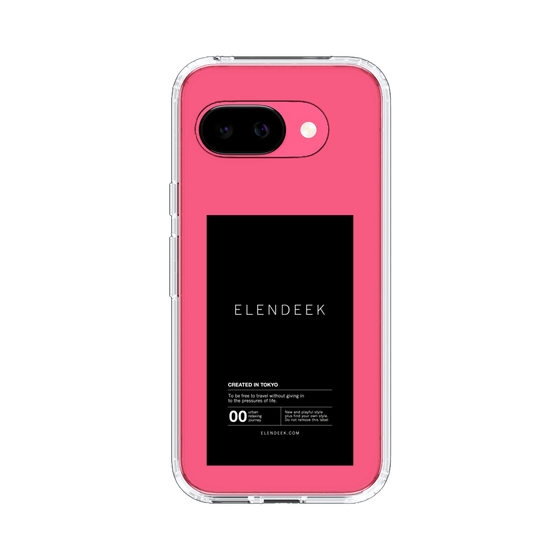 Slim Protection Case［ ELENDEEK - Logo Sticker - Black ］