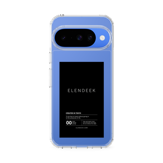 Slim Protection Case［ ELENDEEK - Logo Sticker - Black ］