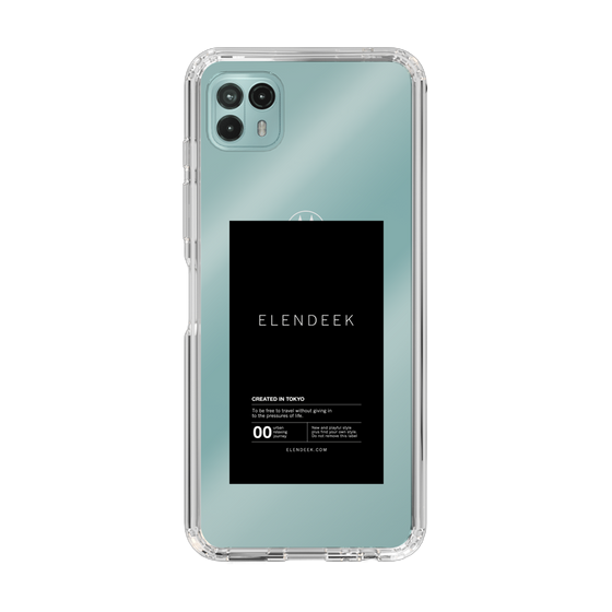 Slim Protection Case［ ELENDEEK - Logo Sticker - Black ］