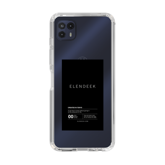 Slim Protection Case［ ELENDEEK - Logo Sticker - Black ］