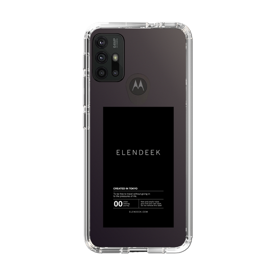 Slim Protection Case［ ELENDEEK - Logo Sticker - Black ］