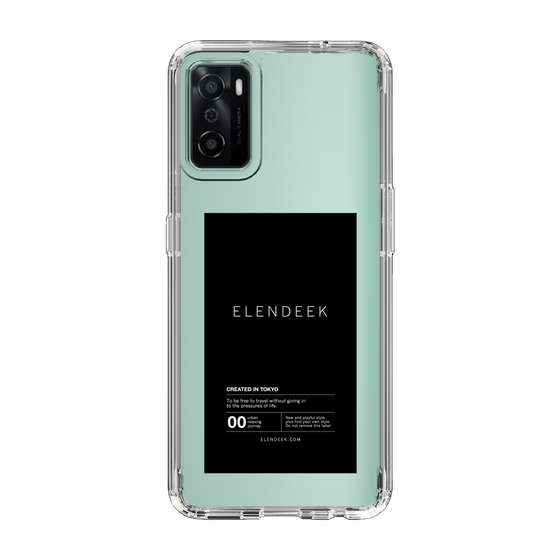 Slim Protection Case［ ELENDEEK - Logo Sticker - Black ］