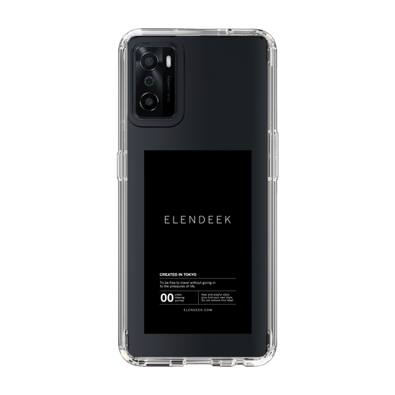 Slim Protection Case［ ELENDEEK - Logo Sticker - Black ］