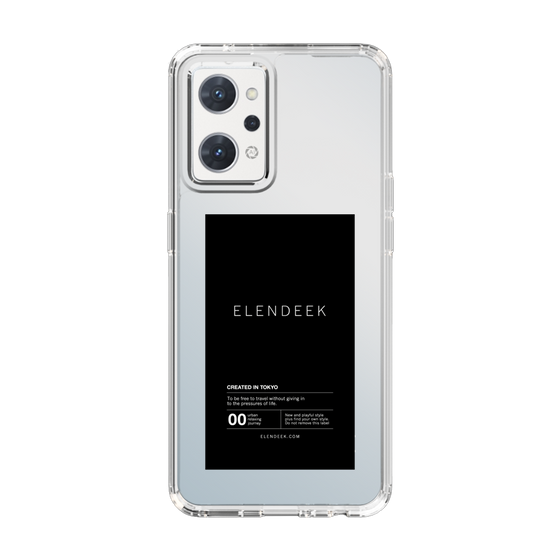 Slim Protection Case［ ELENDEEK - Logo Sticker - Black ］