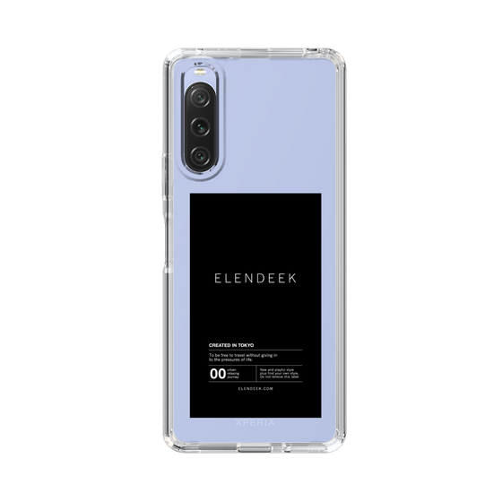 Slim Protection Case［ ELENDEEK - Logo Sticker - Black ］
