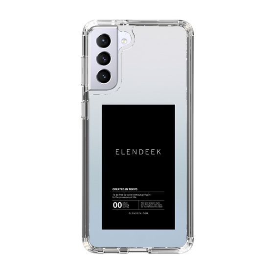 Slim Protection Case［ ELENDEEK - Logo Sticker - Black ］