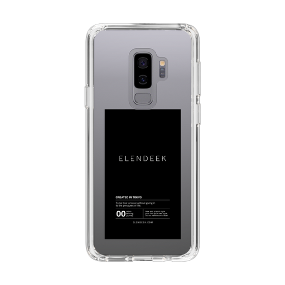 Slim Protection Case［ ELENDEEK - Logo Sticker - Black ］