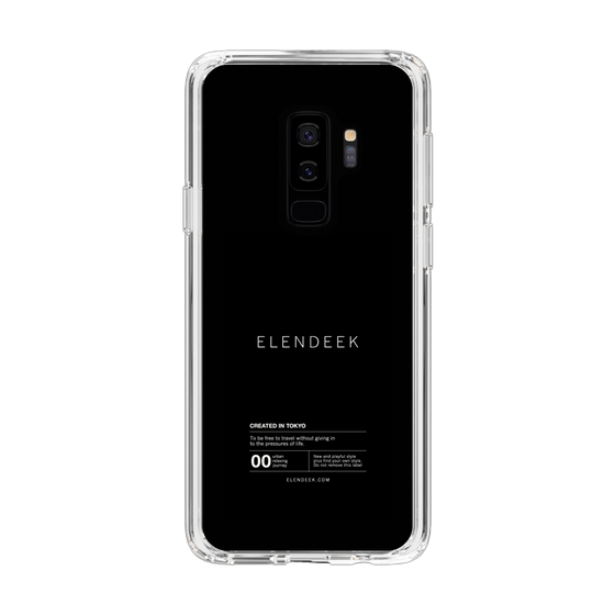 Slim Protection Case［ ELENDEEK - Logo Sticker - Black ］