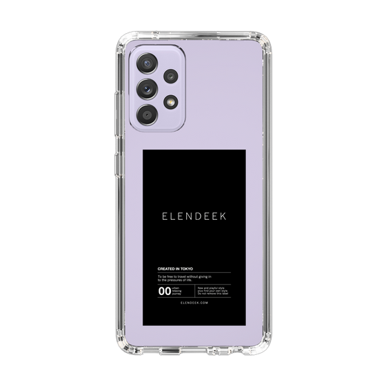Slim Protection Case［ ELENDEEK - Logo Sticker - Black ］